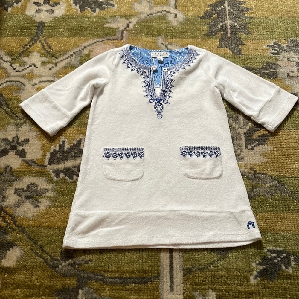CABANA LIFE terry swim coverup and a swimsuit set, 2